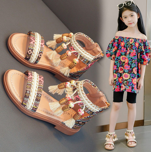 New Children's Roman Shoes, Girls' Sandals, Summer sandals