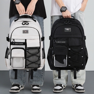 爱迪学生官网初中生女减负护脊中学生书包男生新款高中女生大容量