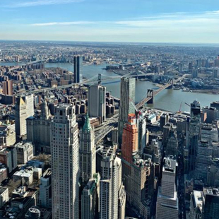 fbx低模 城市建筑群纽约俯瞰3d模型C4D城市鸟瞰Blend三维模型obj