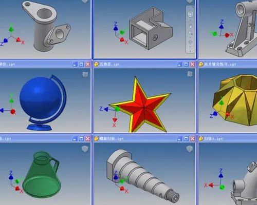 Inventor视频教程 inventor2021全套实战零基础到精通机械设计