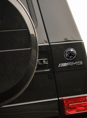 适用于奔驰W464 W463纪念章G500G63徽章35周年纪念章标包邮车身贴