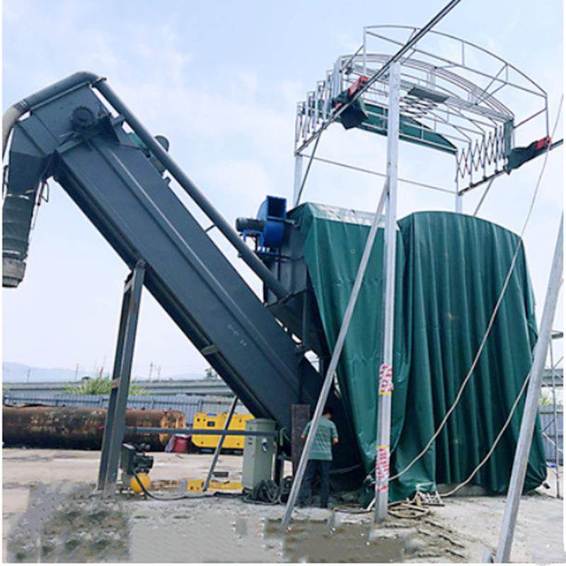 泥箱搅站散装水卸车机 FG集装无扬尘卸XC-1000灰机 卸集拌装箱卸