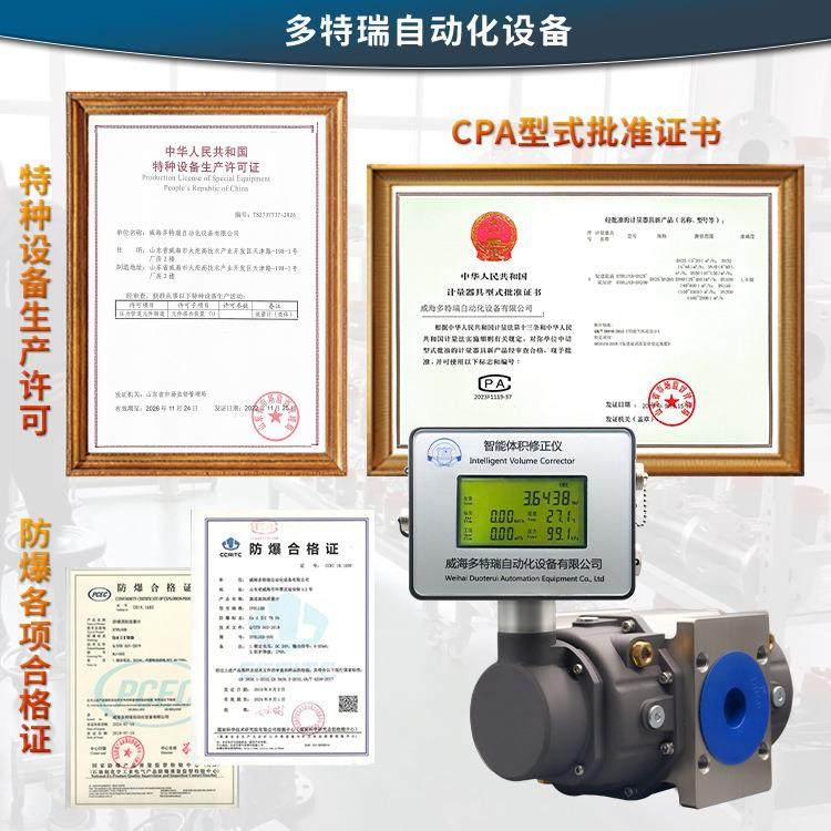 然气气体腰罗茨量计轮智流能流量数显沼气KOK煤气甲烷高精度容积