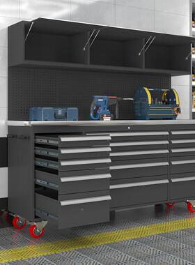 定制组合多加用工车汽修店五具金重型工具柜车间带轮工具柜厚厂家