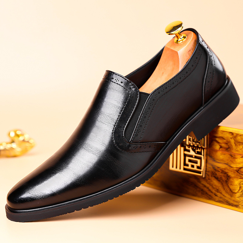 康奈商务皮鞋男2025秋季新款男士英伦正装男鞋办公室婚庆新郎伴郎