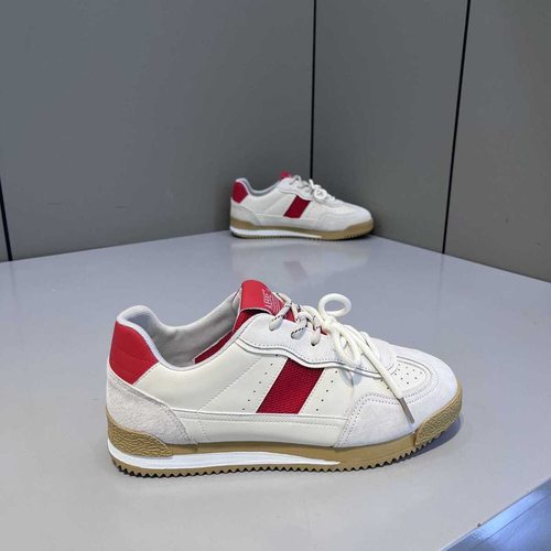 香港潮牌鞋子男2025新款夏季轻便软底网面阿甘鞋潮流系带低帮鞋百