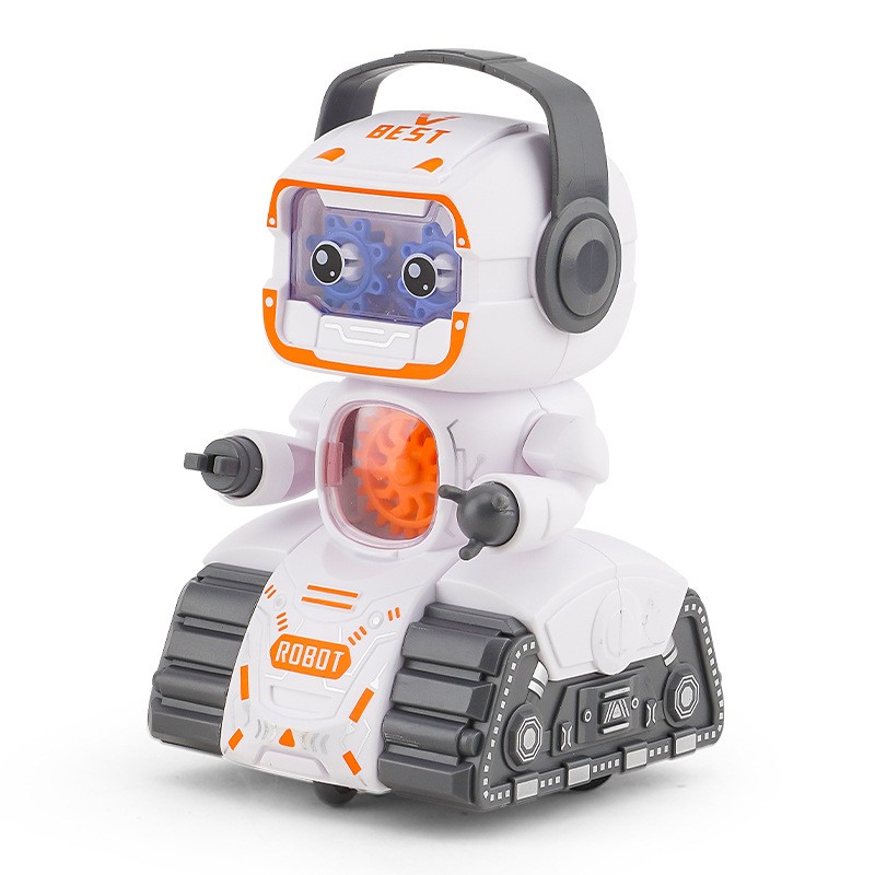 儿童玩具澄海惯性机器人夹娃娃机地摊小玩具礼品gd91