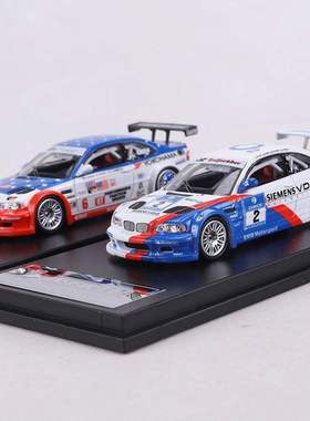DCM 1:64M3 GTR E46赛车合金仿真汽车模型收藏火车/摩托/汽车模型