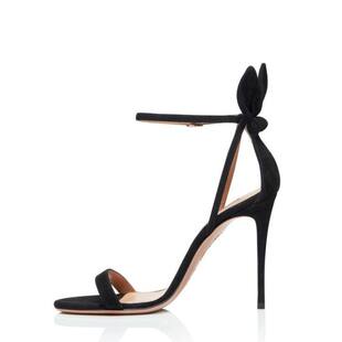 欧美时装凉鞋跨境细跟兔耳朵凉靴 外贸女鞋women sandals shoes