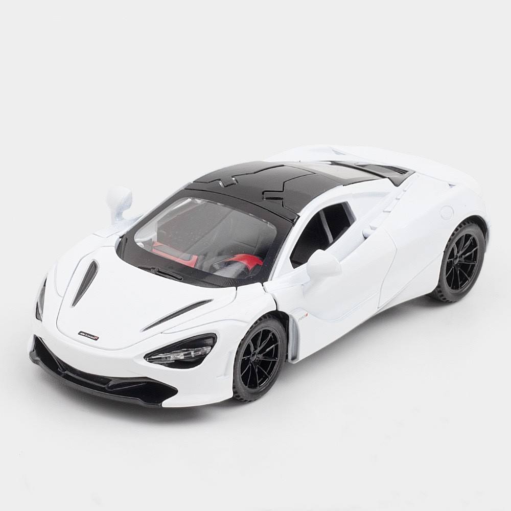 新款 金丽方1:32铠轮720S合金车模型仿真赛车儿童声光玩具
