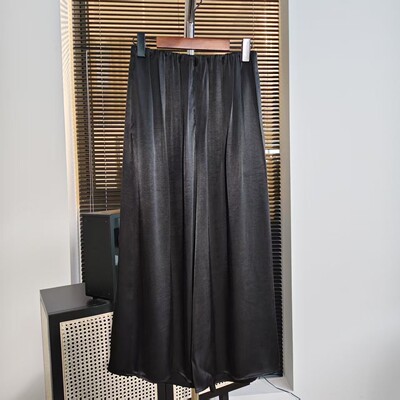 【潇潇&无腰头的全松紧腰一条裤子16个套结】长89 WK640