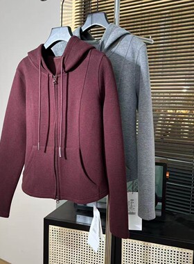 潇潇丨双面空气层羊脂玉丨一卷面料只做20件丨可机洗 长53  WS751