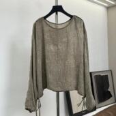 新款 长53 &可机洗&全工艺预缩 上衣Q240572 潇潇&秋款