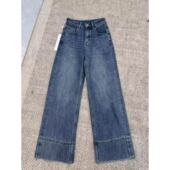 潇潇&微喇直筒裤 牛仔裤 长92 冬季 新款 K5118