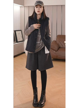 潇潇丨五分裤丨可机洗 长55  新款女裤WK726