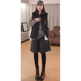 五分裤 女裤 可机洗 新款 WK726 长55 潇潇