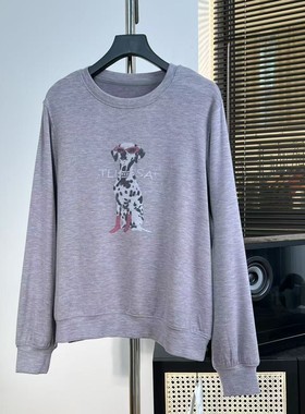 【潇潇&不易起静电&不易起球&可机洗】长57 新款上衣WS250706