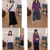 WS544 长60 潇潇&八分袖 &可套袋轻柔机洗&不易皱