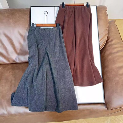 潇潇丨可套袋机洗 无静电  长84 新款半裙Q27008