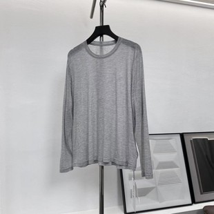 【潇潇&秋款瘦瘦T&从三伏天搭到秋天&不退差价】长60  WS375