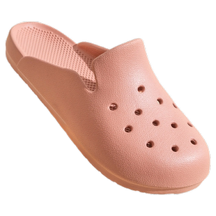 穆勒洞洞鞋女2025新款夏季外穿显脚小拖鞋海边沙滩女配裙子可湿水