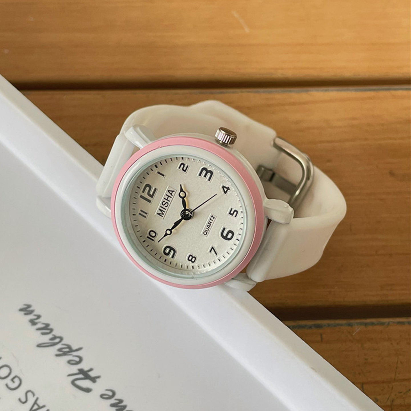 ins风手表女学生初高中2025新款多巴胺高颜值只看时间石英表儿童