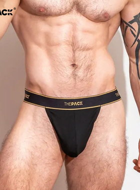 ThePack男士时尚性感情趣夜店紧身弹力粘纤单丁内裤SS23U10
