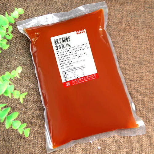 Yilin sweet sweet sauce 1 кг сладкого кислого растения картофельный полоска пиццы жареный куриный блок жареный куриный соус соус соус кассир коммерческий приправа соус