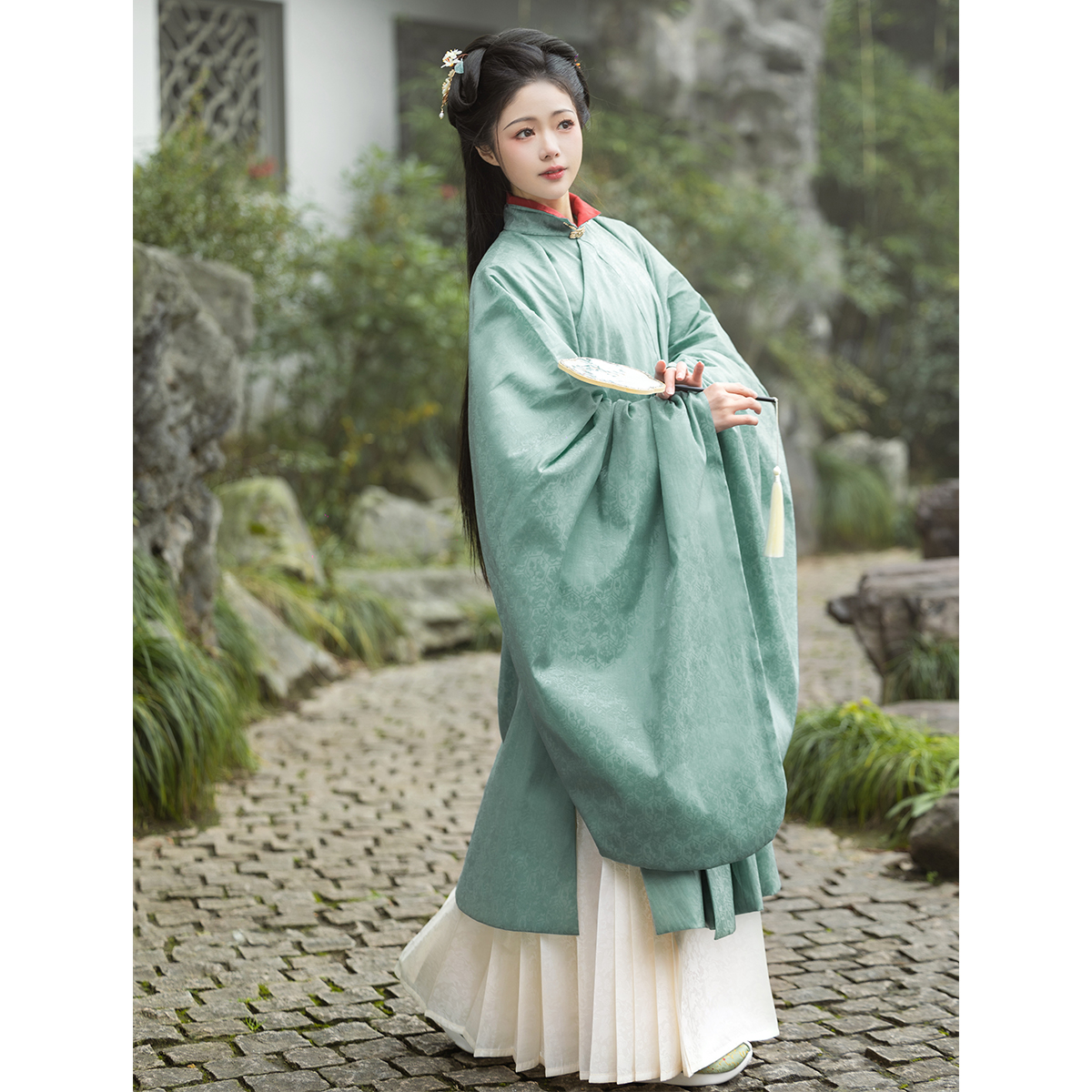 半城繁華2023天丝明制汉服大袖衫