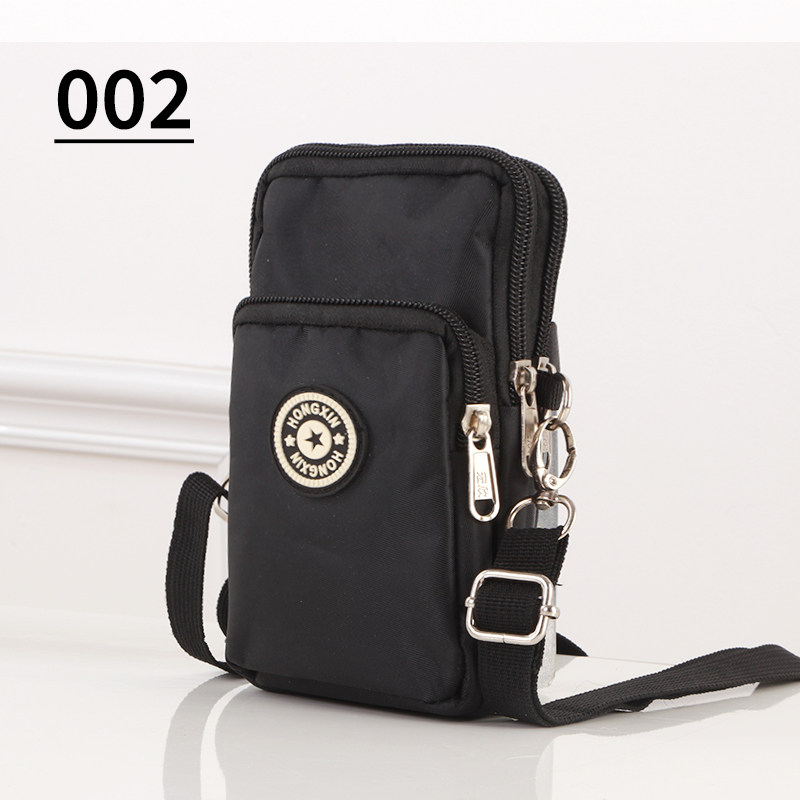 新款加厚防水百搭时尚手机小包轻便外出休闲通勤多口袋单肩斜挎包