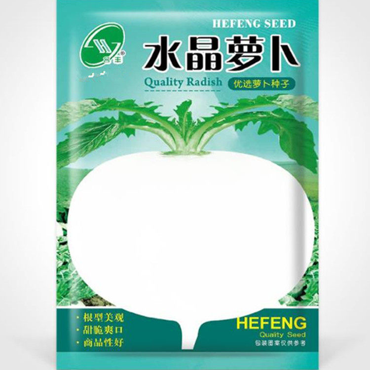 白水晶萝卜种子春秋四季阳台盆栽蔬菜种孑水果沙窝胡萝卜种籽苗