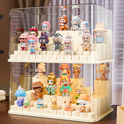 盲盒展示架收纳防尘透明亚克力