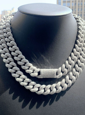 【ICEJAG】嘻哈项链15mm泡泡链条古巴链Hiphop街头潮人个性项链