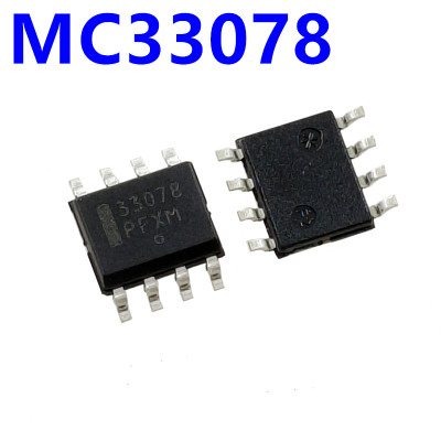 MC33078DR2G  SOP封装 印字33078 运算放大器芯片（5只）