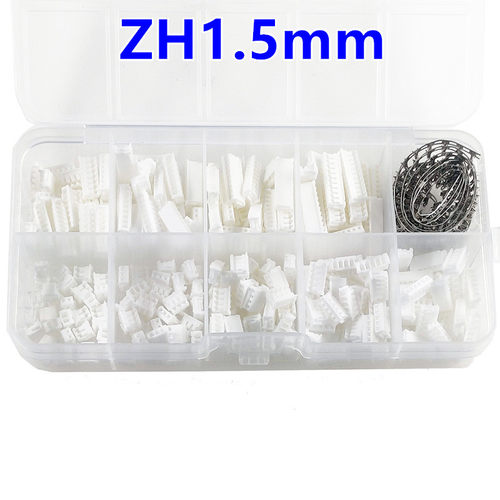 ZH1.5MM连接器压接端子2/3/4/5/6/7/8/9/10针外壳套件套装盒