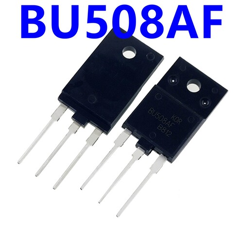 全新国产BU508AF TO-3PF 50W 700V 8A NPN晶体管