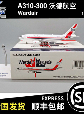 JC wings 1:200 空客 A310-300 沃德航空 C-GDWD XX2789 飞机模型