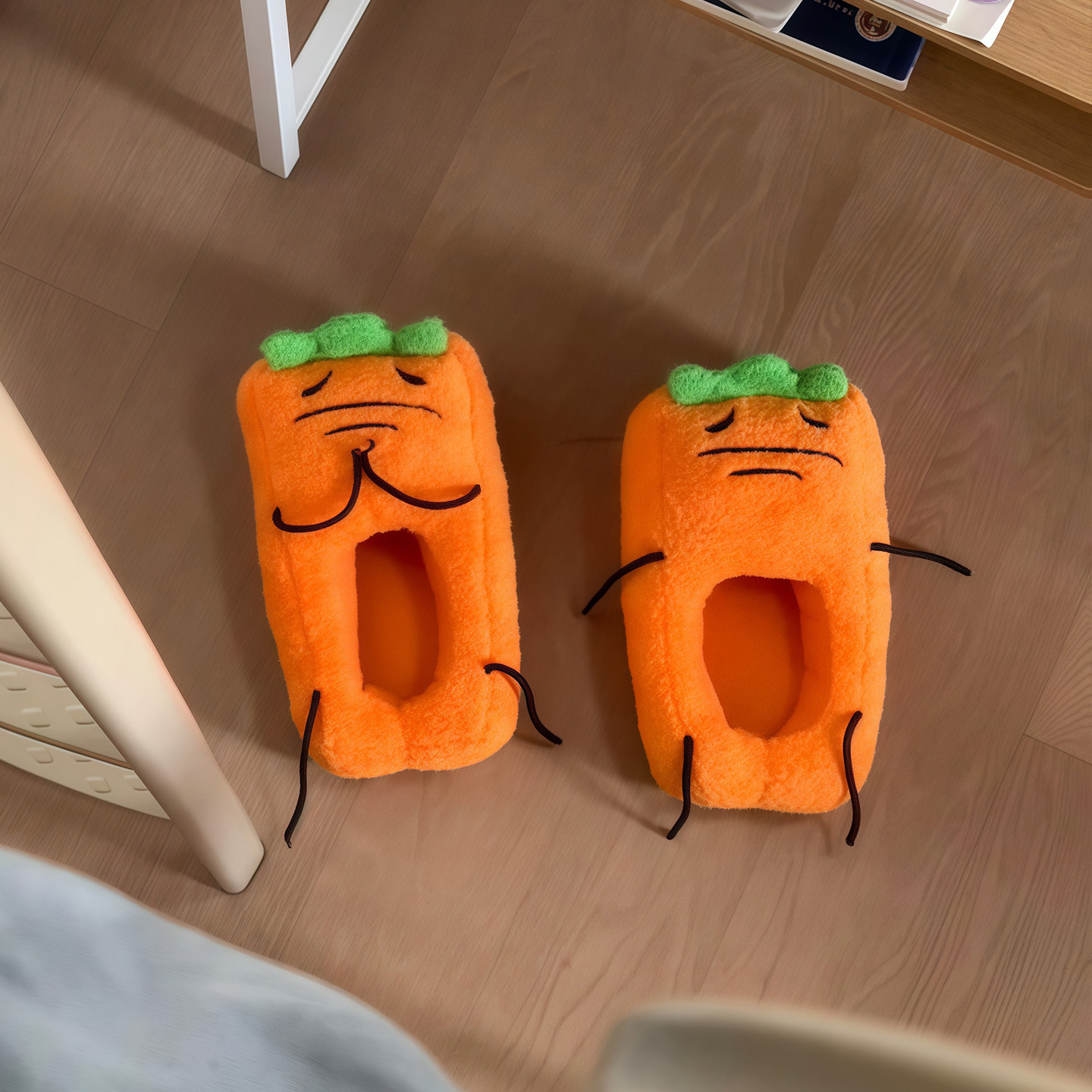 好命苦的张田中胡萝卜棉鞋