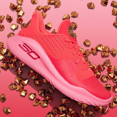 安德玛 UA Curry 4 Low FloTro男子缓震运动实战篮球鞋 3026620