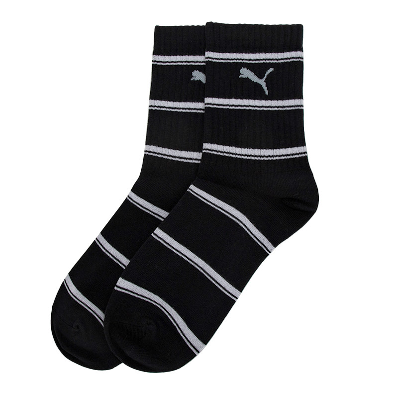 PUMA彪马 条纹男女运动袜高帮休闲袜长筒袜足球袜 935817