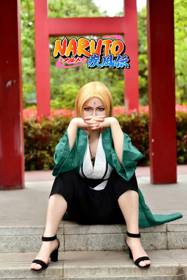 动漫火影忍者纲手Cosplay女装