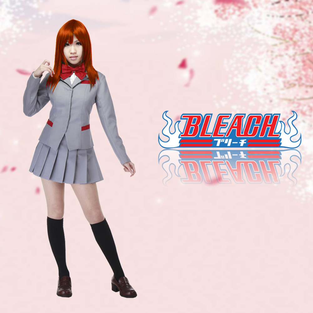 死神井上织姬空座第一中学女生冬季校服动漫cosplay女装定制