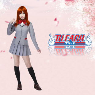死神井上织姬空座第一中学女生冬季校服动漫Cosplay女装定制