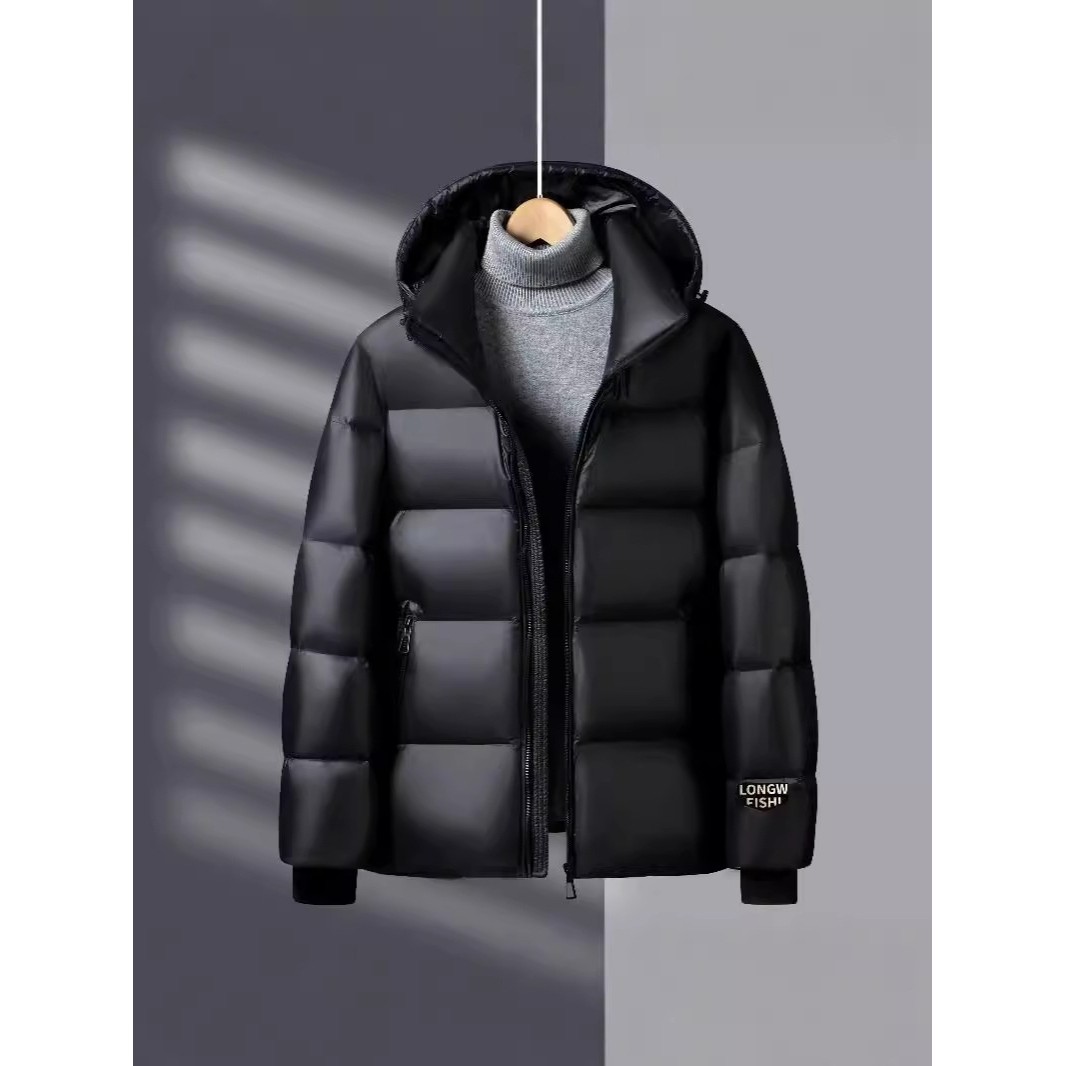 凡客诚品官方正品雷军同款黑金羽绒服男士冬季新款休闲百搭高端连