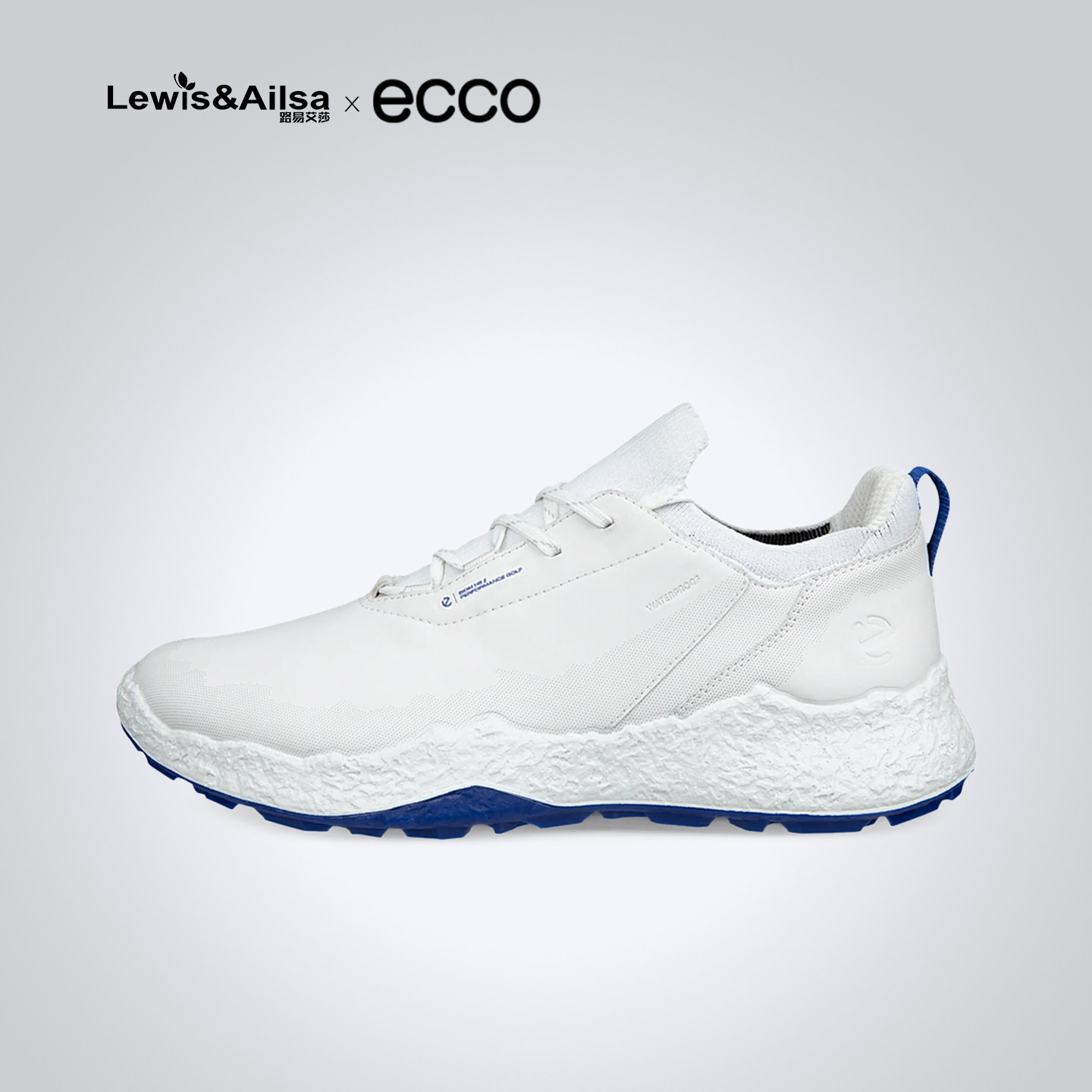 ECCO爱步BIOM防水无钉高尔夫鞋