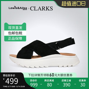 clarks其乐女鞋厚底百搭时尚