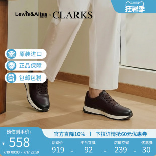 clarks其乐男鞋2026春夏新款男士复古商务休息皮鞋Radwell Tie