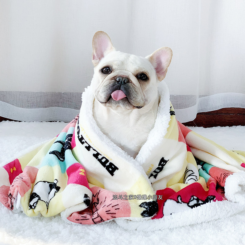 宠物毛毯保暖狗狗被子睡觉用毯子秋冬款加厚印花法兰绒宠物垫子,宠物/宠物食品及用品,猫狗垫子,淘宝优惠券,粉丝福利购,淘宝优惠卷