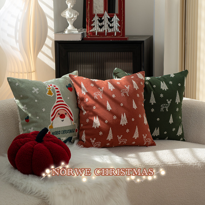 NORWE抱枕客厅卧室圣诞节日靠垫
