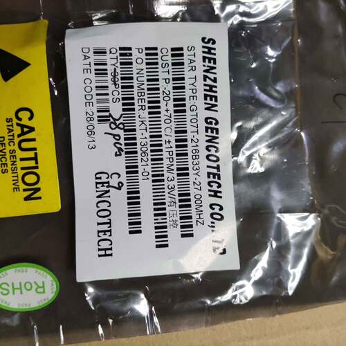 可维修Gt07t-216b33y-27.000 3.3v压控晶振议价